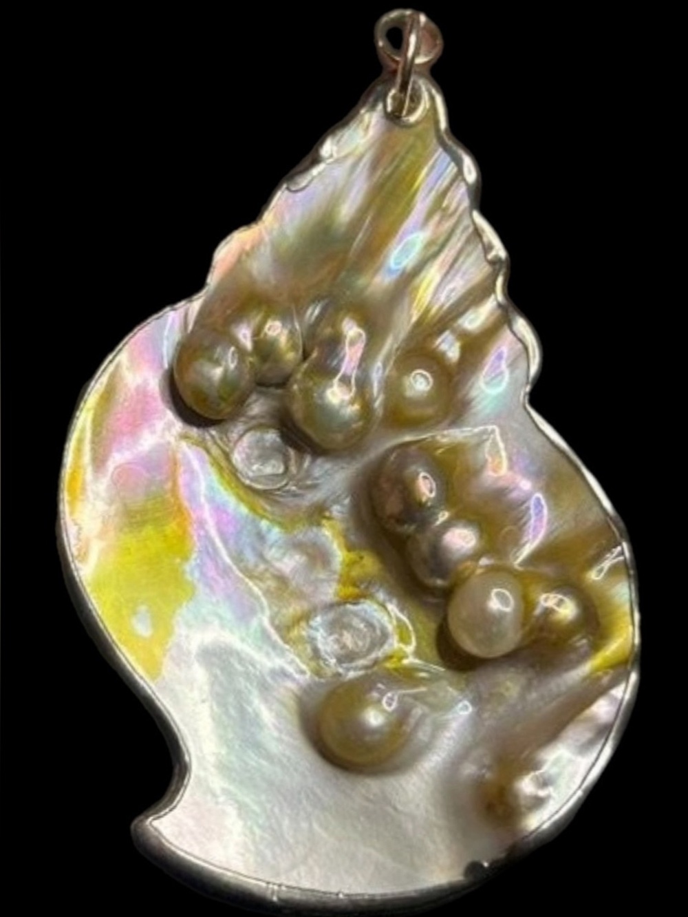Iridescent Natural Pearl Pendant
SEE VIDEO